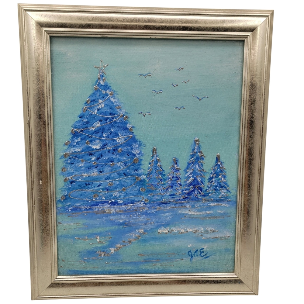 Winter Wonderland original painting by JAE